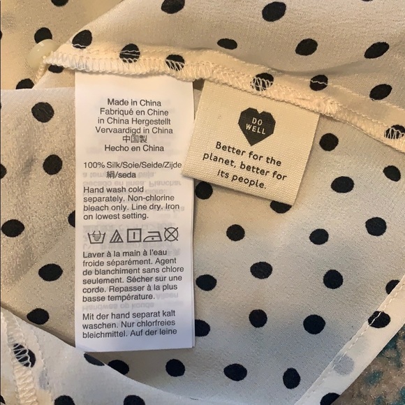 Silk Madewell Blouse - Picture 6 of 8